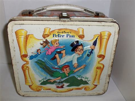 metal lunch boxes peter pan|vintage disney lunch boxes.